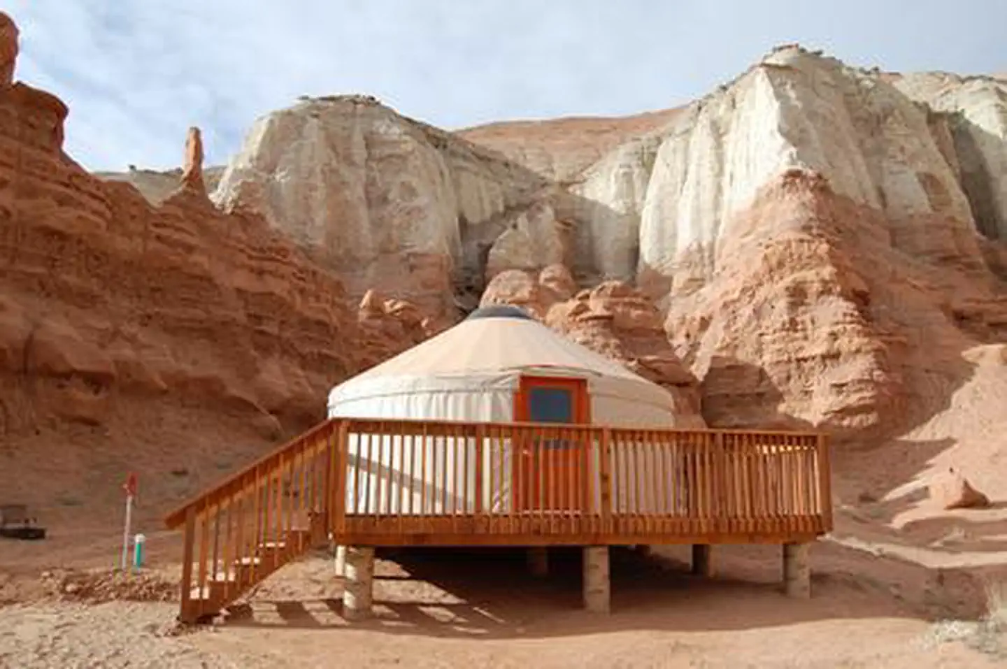Reservable Yurt at Goblin Valley