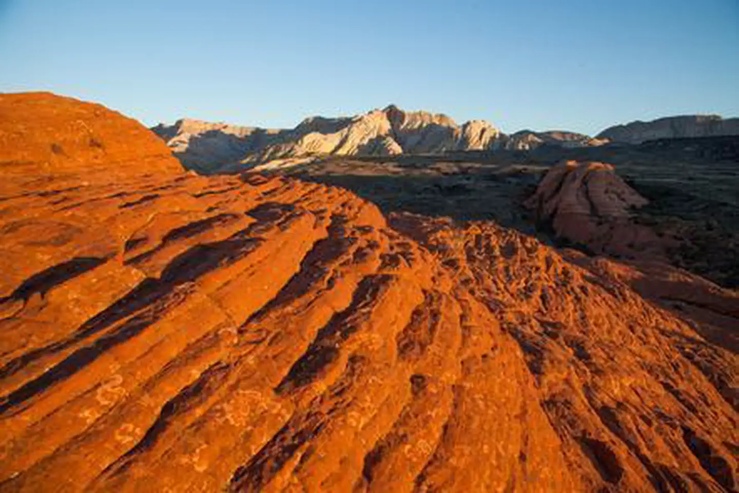Sandstone Landscape of Snow Canyon