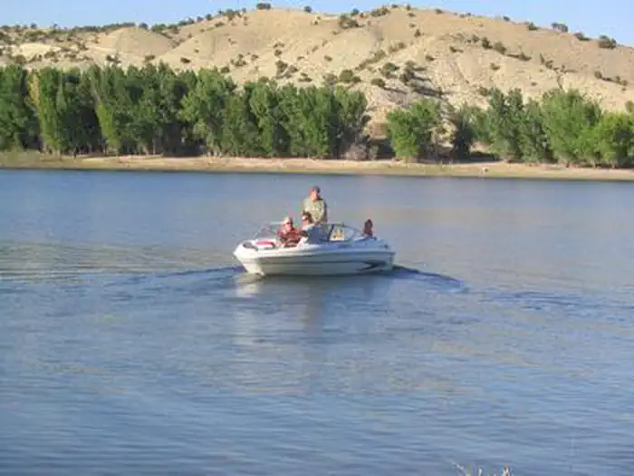 Boating on Steinaker