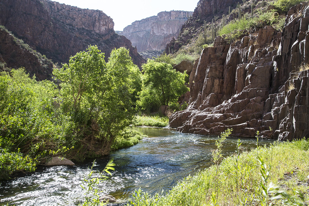 Aravaipa Creek in Aravaipa Canyon Wilderness