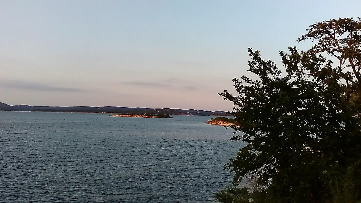 Comal Park Island from Shore
